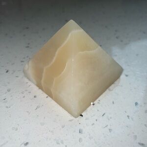 Mexican Creamsicle Calcite Pyramid